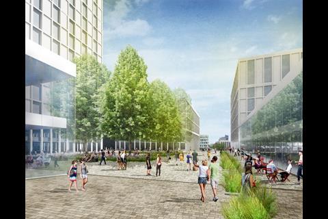 FCB Studios and Grant Associates Sheffield Uni masterplan
